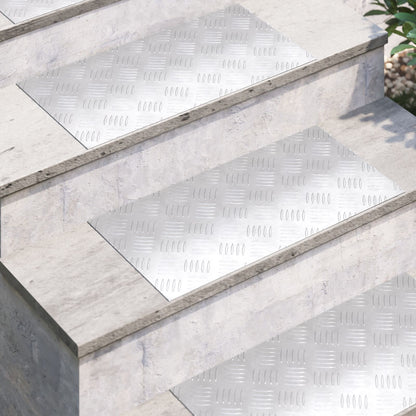 Aluminium Checkerplaten 2 Stuks Anti-Slip 60X30 Cm 60 x 30 x 0.2 cm Rechthoekig