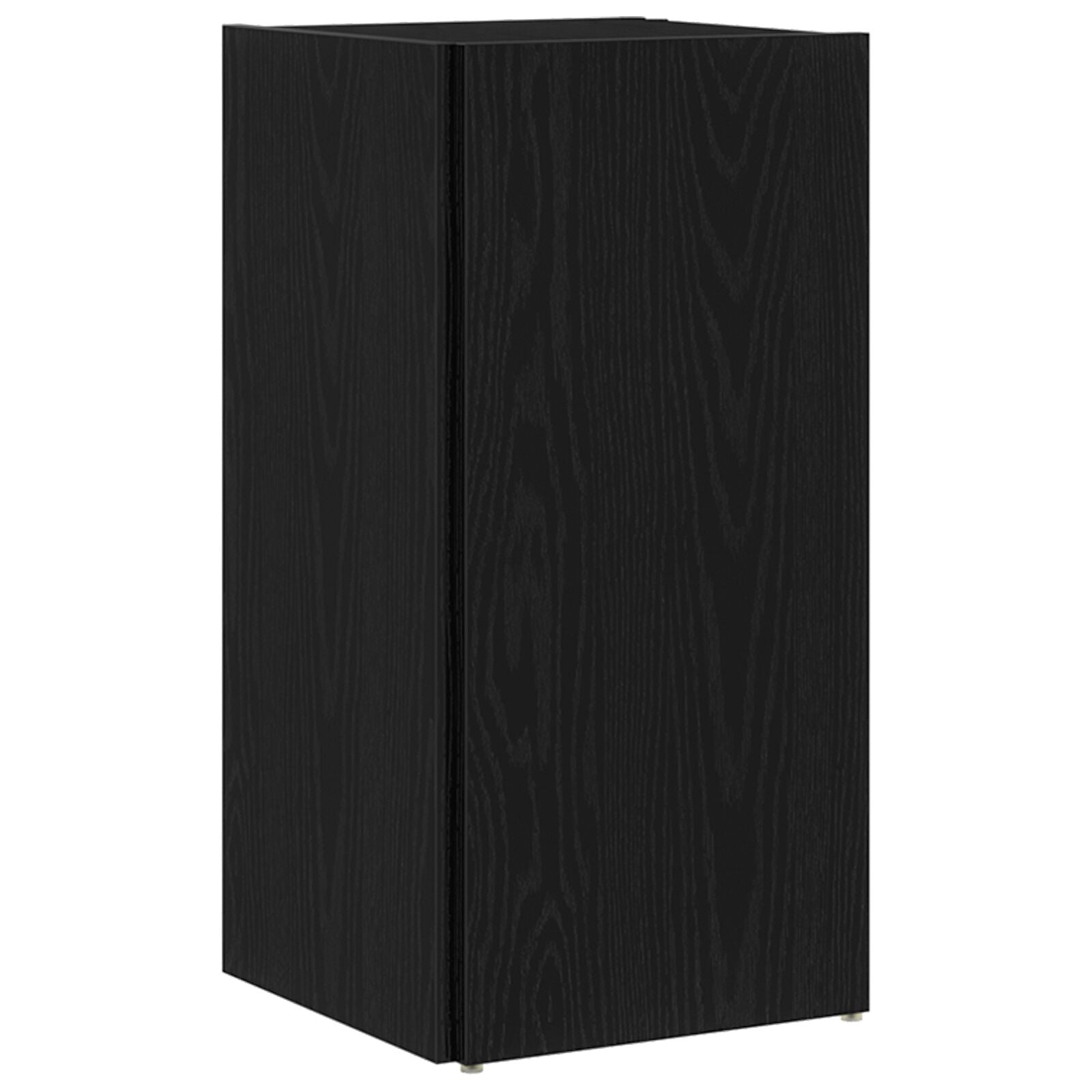 Hoekkast Zwart Eiken 33X33X67 Cm Bewerkte Hout