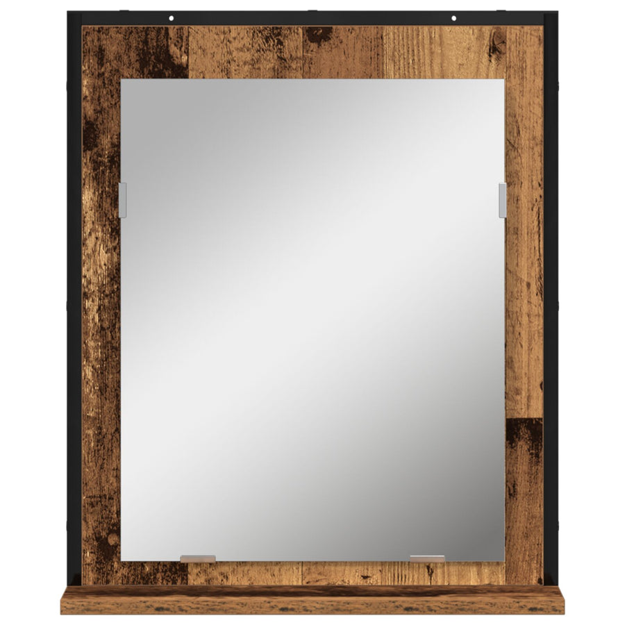Badkamer Spiegel 50X12X60 Cm Engineered Hout Oude hout