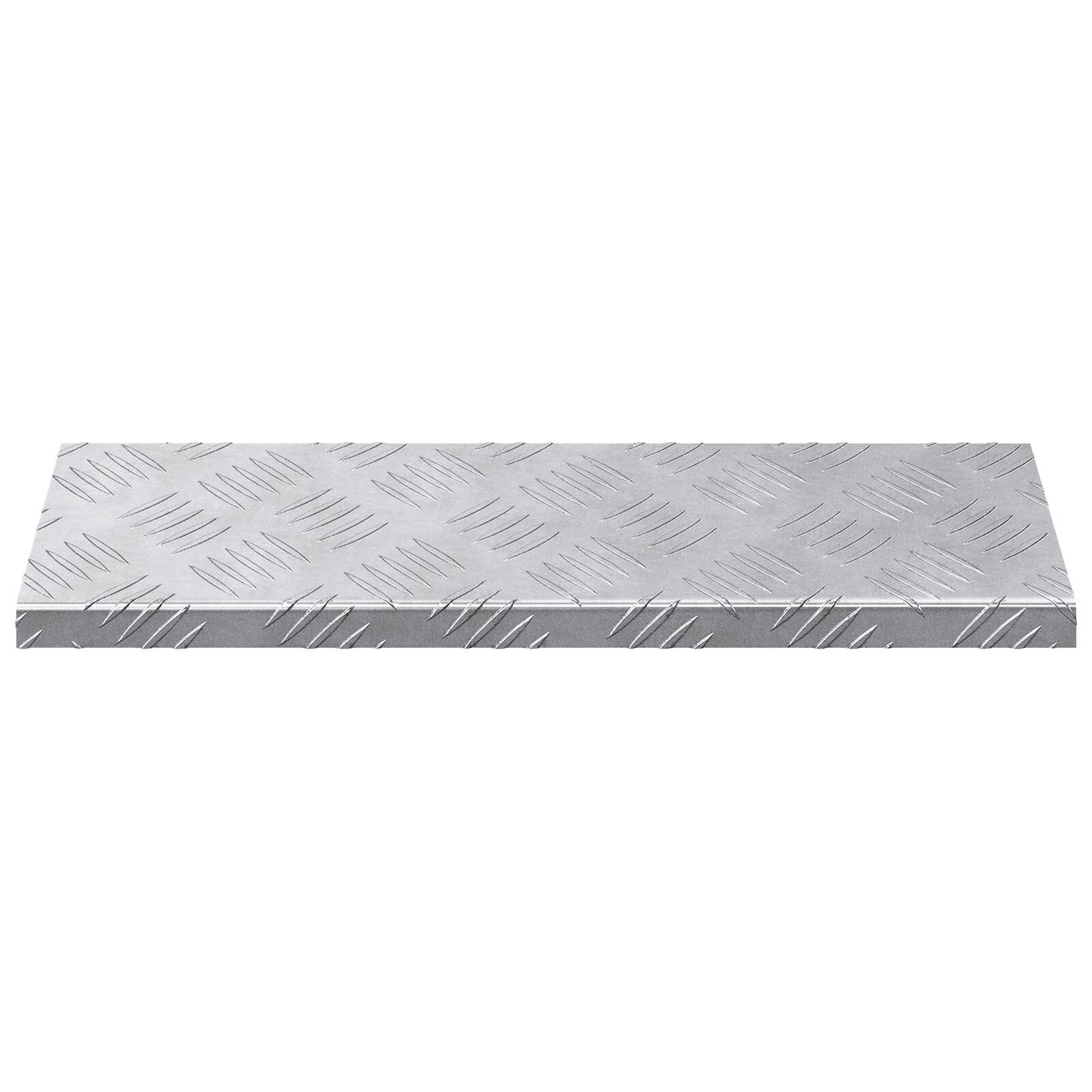 Aluminium Traplopers 10 Stuks Anti-Slip 60X18 Cm 60 x 18 x 2.5 cm Rechthoekig