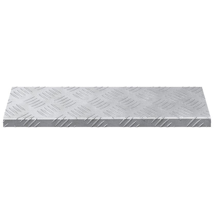 Aluminium Traplopers 10 Stuks Anti-Slip 60X18 Cm 60 x 18 x 2.5 cm Rechthoekig