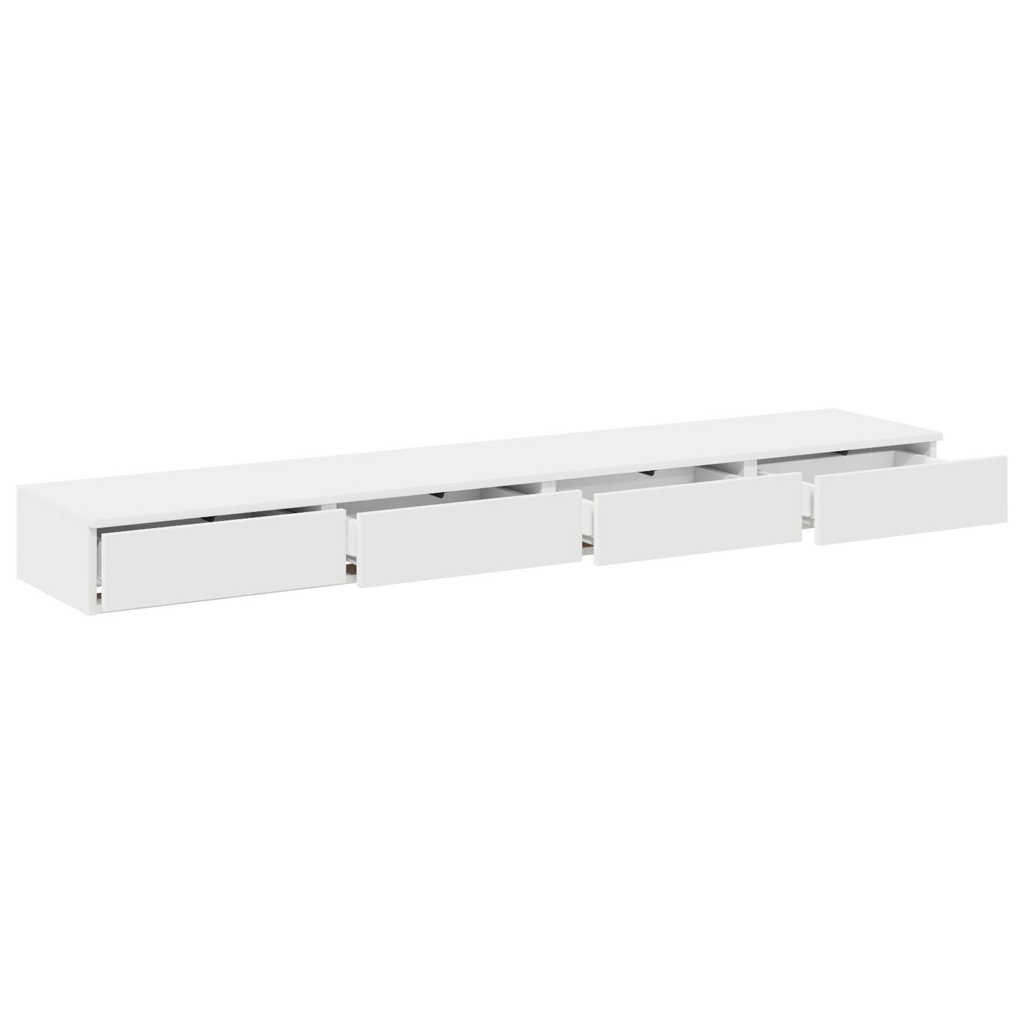 Bedladen 200X36,5X16,5 Cm Geengineerd Hout Wit 200 x 36.5 x 16.5 cm