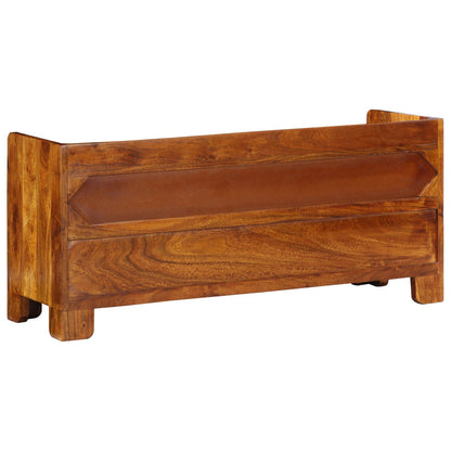 Schoenbank 100X35X45 Cm Massief Acaciahout