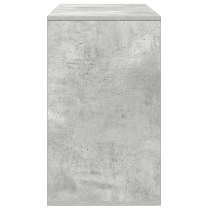 Zijtafel Betonnen Grijs Geëngineerd Hout Zijtafel Rechthoekig