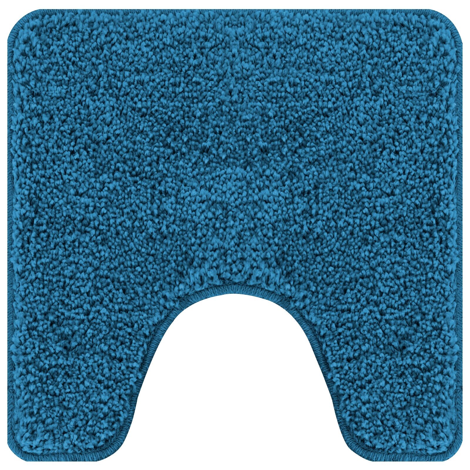2-Delige Badmatset Polypropyleen Antislip Blauw
