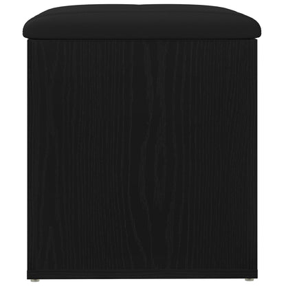 Opslagbank 40X40X45 Cm Geengineerd Hout Zwart eiken 42 x 42 x 45 cm