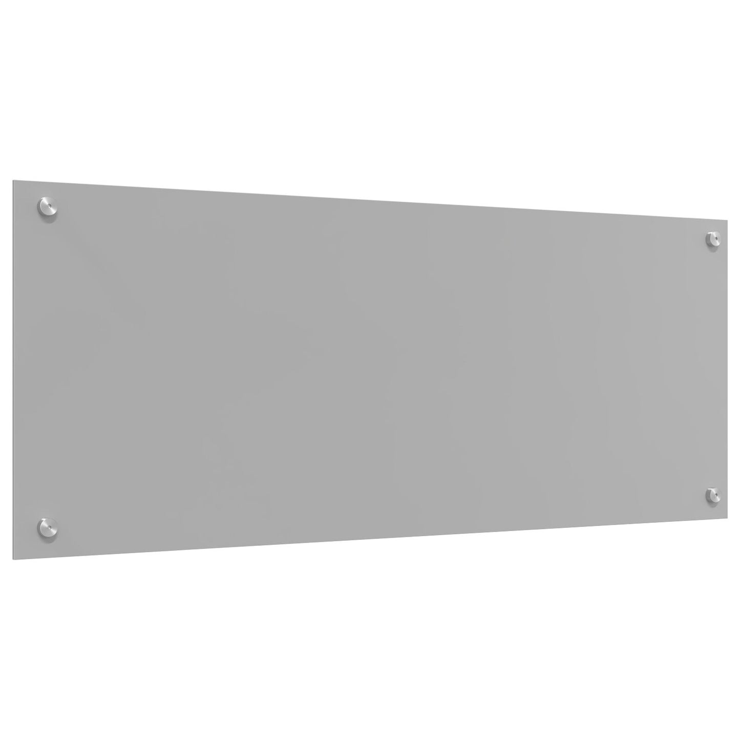 Keuken Achterwand 100X40X0,6 Cm Veilig Glas Lichtgrijs 100 x 40 cm