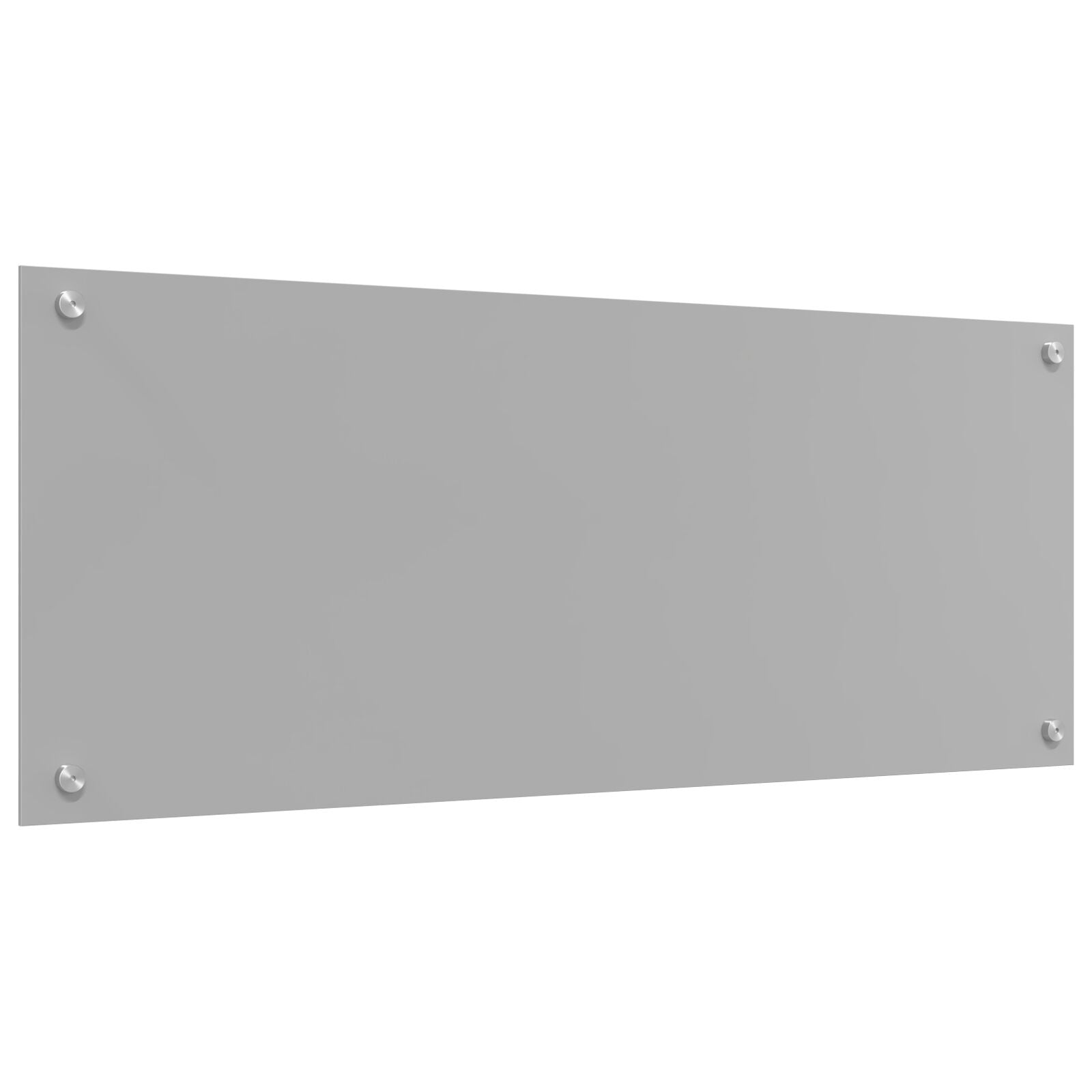 Keuken Achterwand 100X40X0,6 Cm Veilig Glas Lichtgrijs 100 x 40 cm
