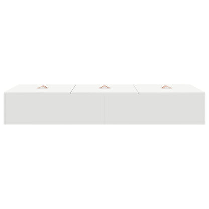 Opbergbedframe Wit 100 x 200 cm