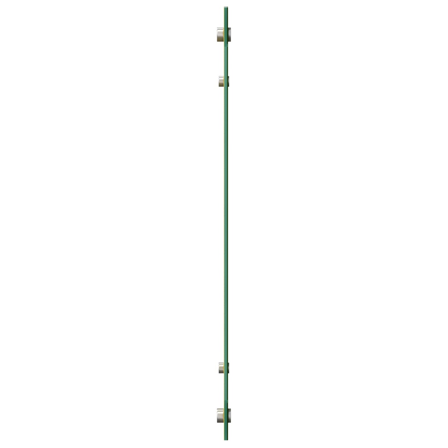 Keuken Achterwand 80X60X0,6 Cm Gehard Glas Geel 80 x 60 cm
