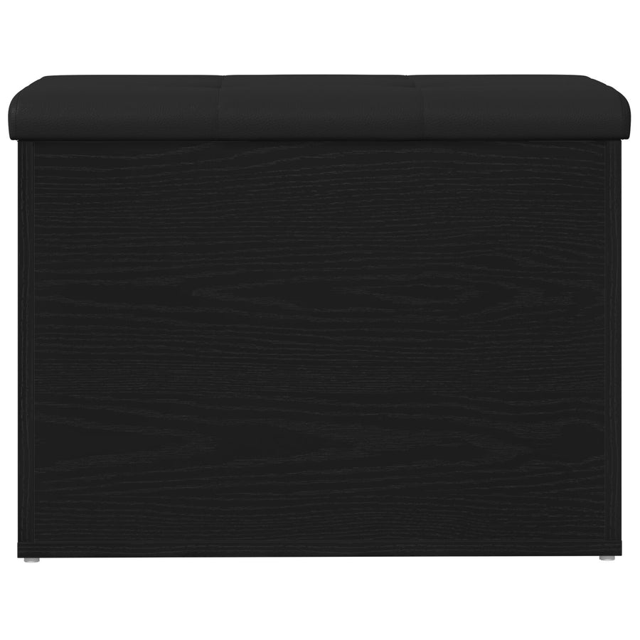 Opslagbank 60X40X45 Cm Houtmateriaal Zwart eiken 62 x 42 x 45 cm
