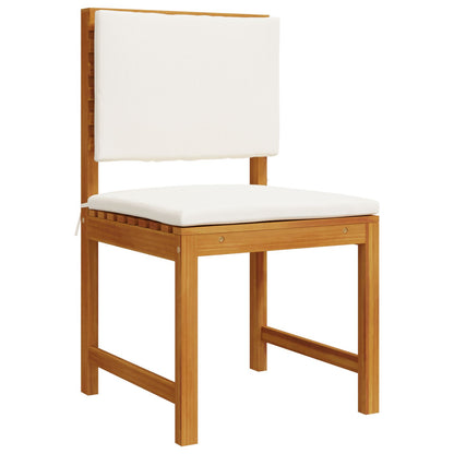 5-Delige Tuin Dinerset Massief Hout Acaciahout