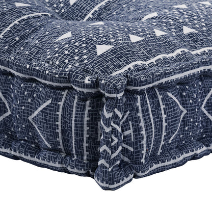 Palletkussen Indigo 120X80X12 Cm Stof Indigo print Enkel kussen