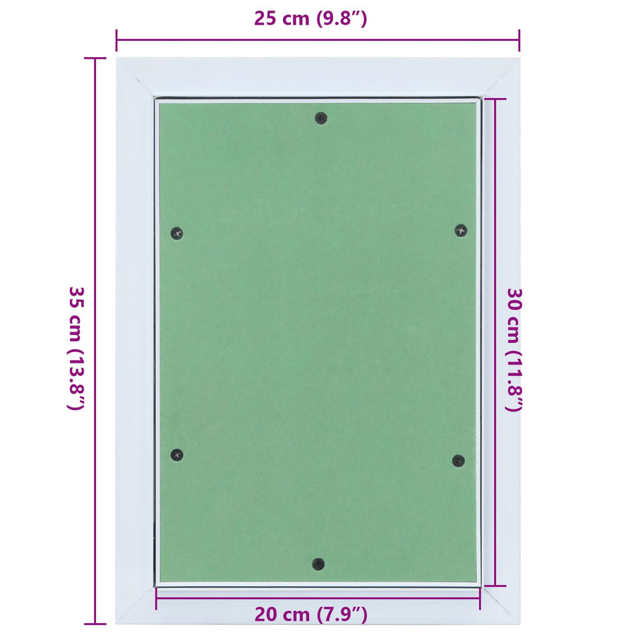Toegangs Paneel Met Aluminium Frame En Stucplaat 200X300 Mm