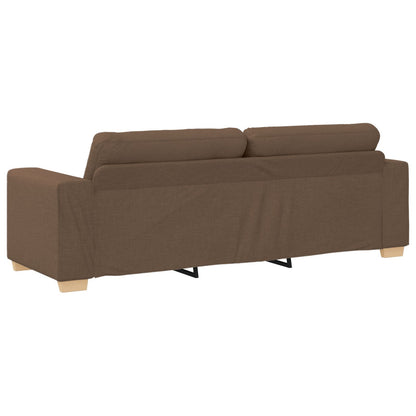 3-Zitsbank Stof Bruin 180 cm