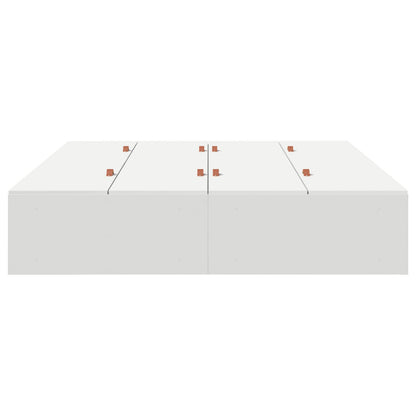 Opbergbedframe Wit 135 x 190 cm