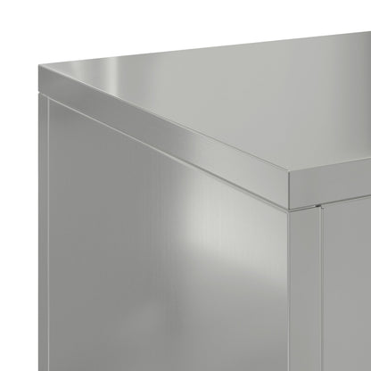Buiten Plantenstandaards Pilar 2 Stuks 24X24X35 Cm Gegalvaniseerd staal 2x (35 cm)