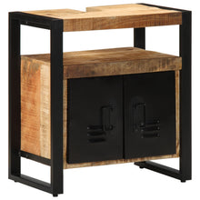 Badkast 55X35X60 Cm Massief Ruw Hout Massief ruw mangohout