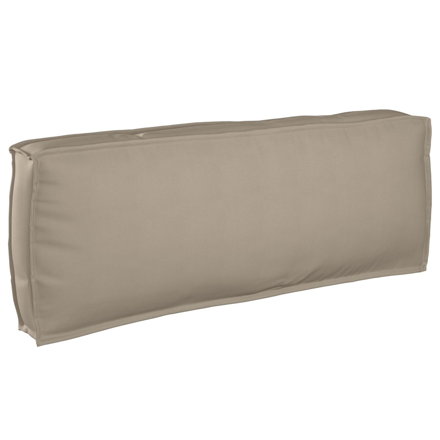 Pallet Kussen Voor Rugleuning 120X40X12 Cm Oxford Stof Taupe