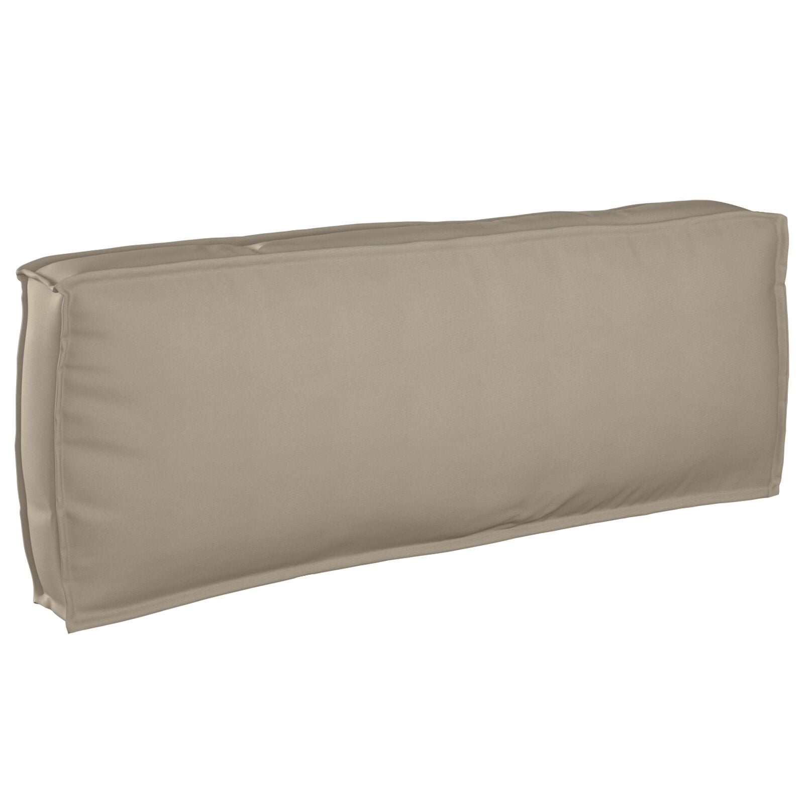 Pallet Kussen Voor Rugleuning 120X40X12 Cm Oxford Stof Taupe