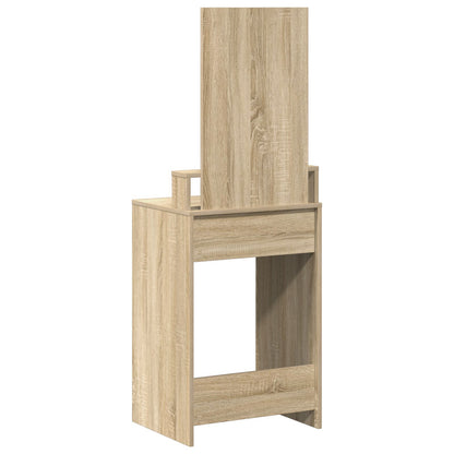 Kaptafel Met Lades 50 x 41 x 140 cm Sonoma eiken