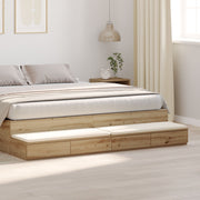 Bed Drawers Artisan Oak 200 x 36.5 x 16.5 cm Engineered wood