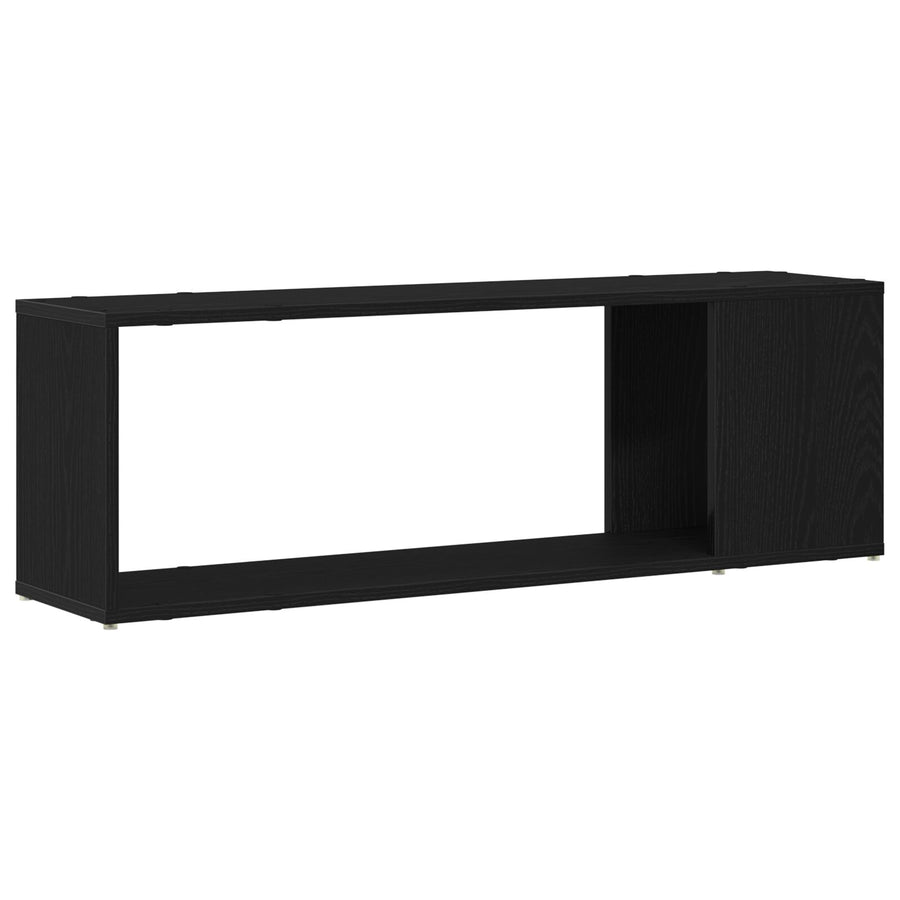 Boekenkast Gelaagd Hout Zwart eiken 100 x 24 x 32 cm