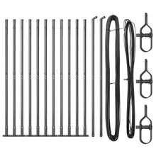Hekpalen Set Set Van 26 Grijs Beton 3,2 X 3,2 X 88,5 Cm