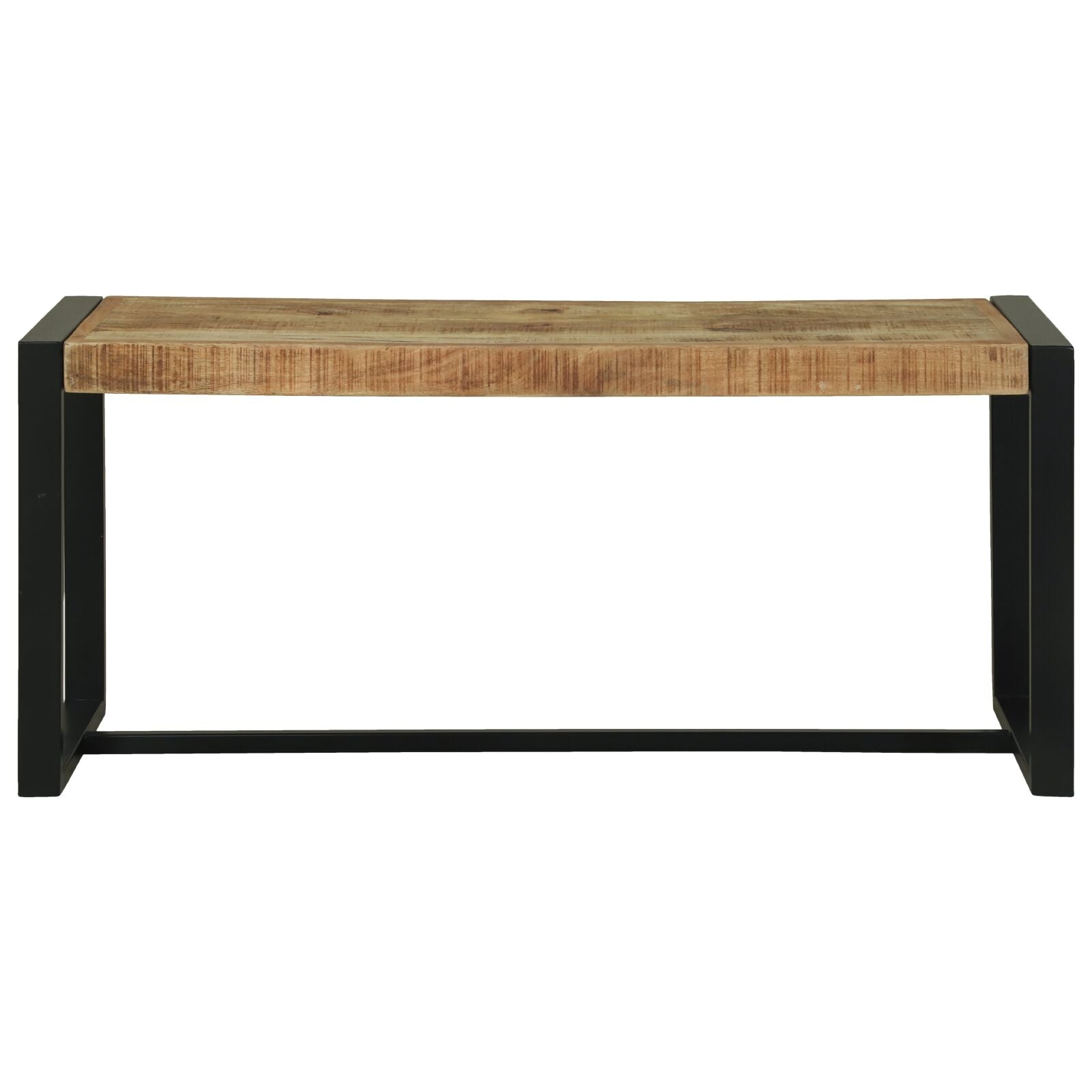 Bank Bruin Massief Mangohout 100 X 35 X 45 Cm Duurzaam