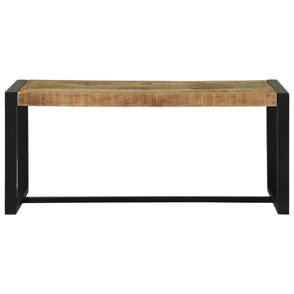 Bank Bruin Massief Mangohout 100 X 35 X 45 Cm Duurzaam
