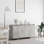 Sideboard Concrete Grey 135 x 41 x 75 cm Engineered wood