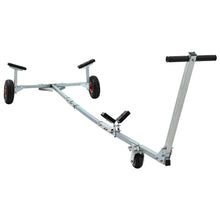 Boottrailer Met 3 Wielen, Opvouwbaar En Verstelbaar, 160 Kg Staal