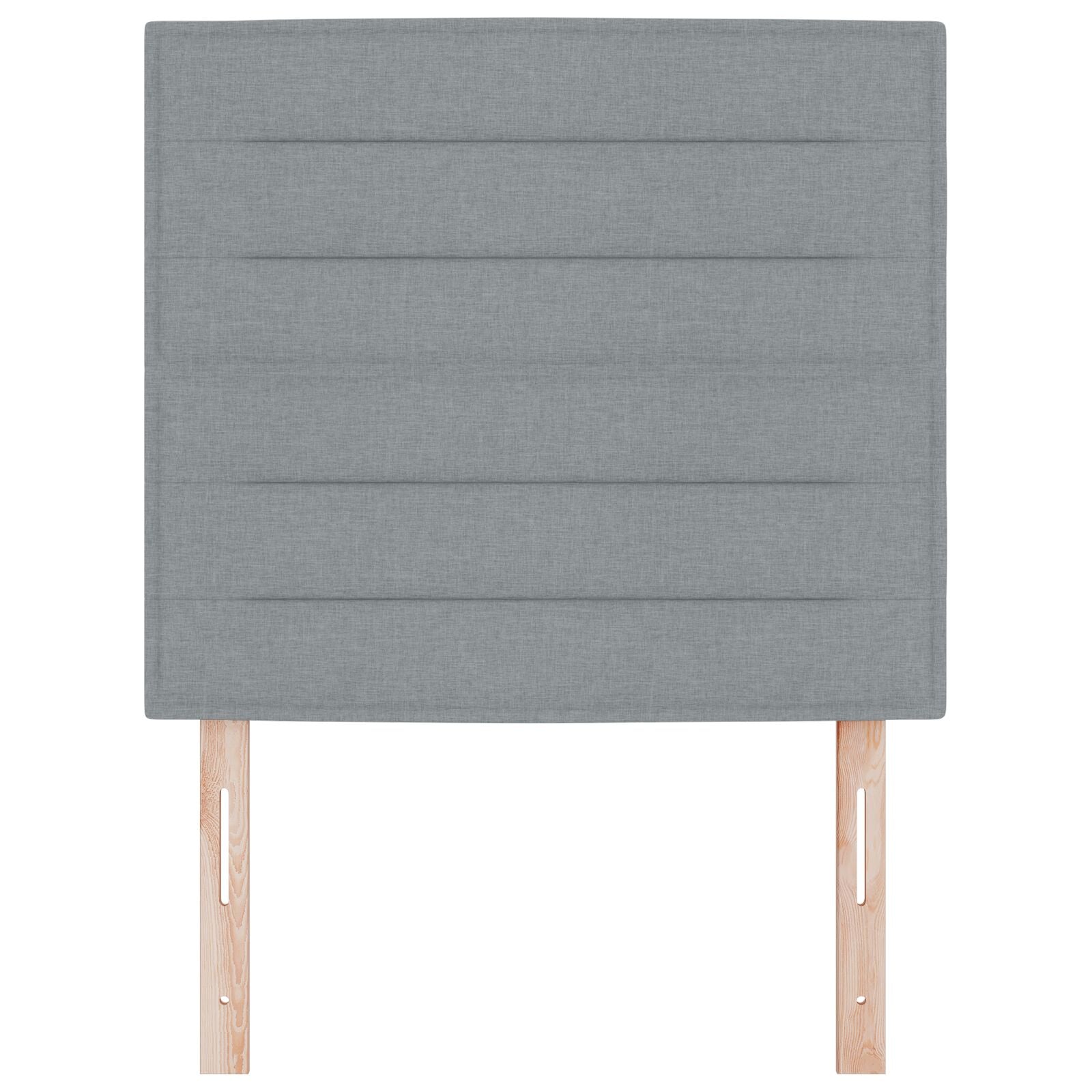 Hoofdbord Stof Gestoffeerd Hoofdbord Lichtgrijs 90 cm Hoog hoofdbord