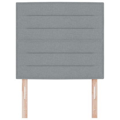 Hoofdbord Stof Gestoffeerd Hoofdbord Lichtgrijs 90 cm Hoog hoofdbord