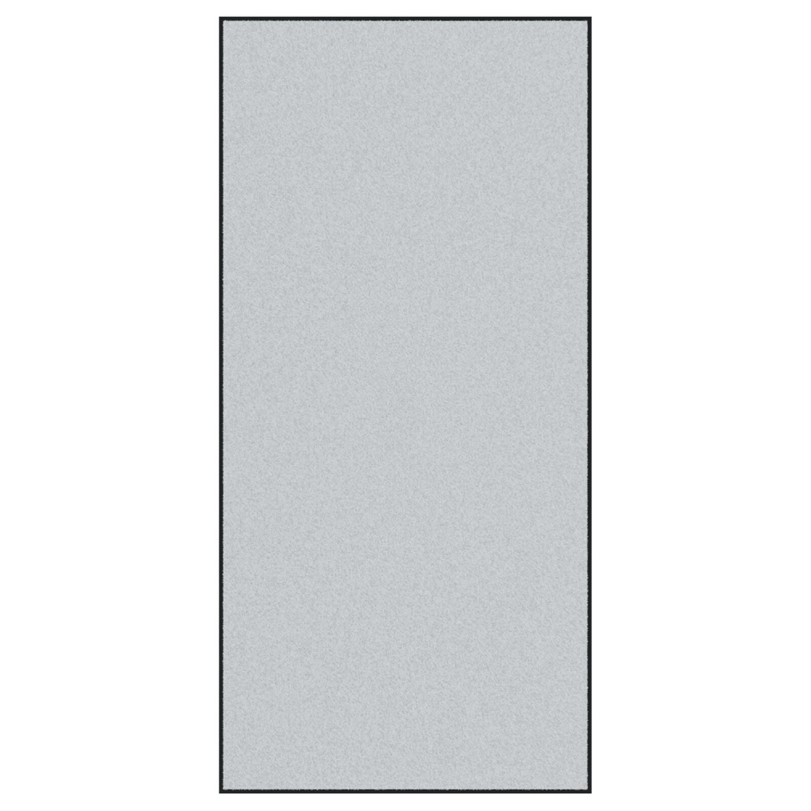 Deurmat Rechthoekig Grijs 120X250 Cm