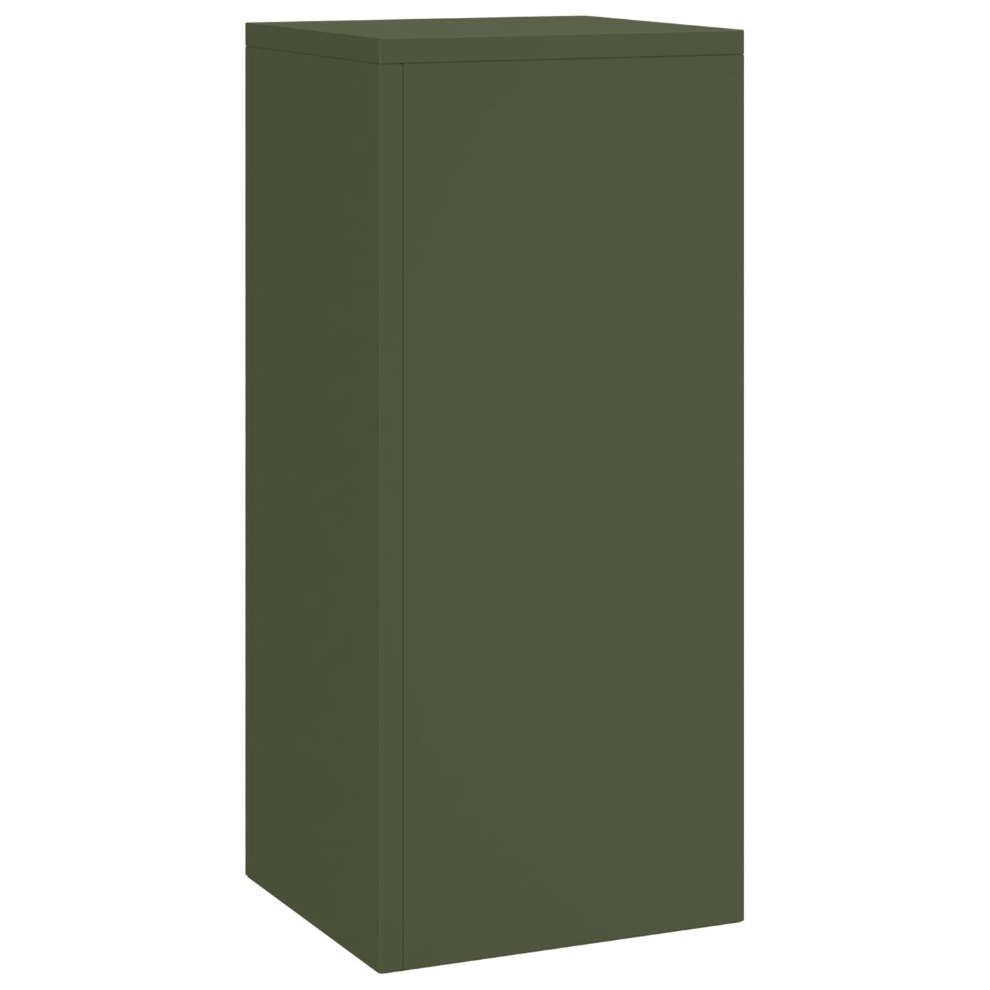 Buiten Plantenstandaards Pilaar 3 Stuks Staal Olijfgroen 3x (35/55/75 cm)
