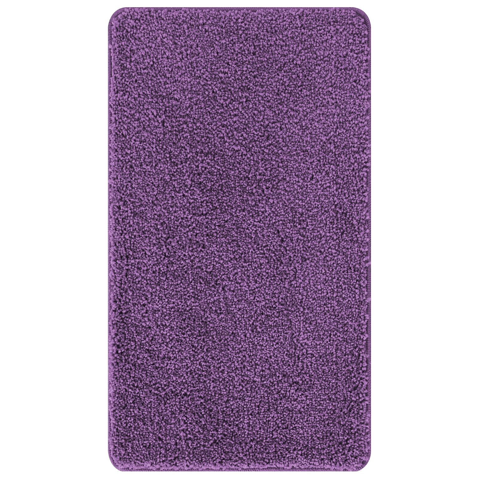 Badmat Rechthoekig Blauw Polypropyleen Antislip Paars 70 x 120 cm