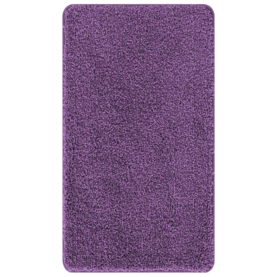 Badmat Rechthoekig Blauw Polypropyleen Antislip Paars 70 x 120 cm