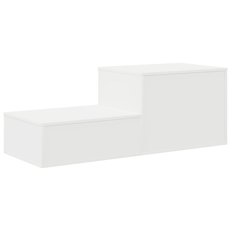 Opbergkast Geengineerd Hout Wit 127 x 41 x 40 cm