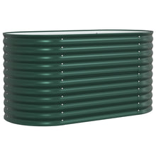 Tuin Verhoogd Bed Gegalvaniseerd Staal 160 x 80 x 81 cm Groen