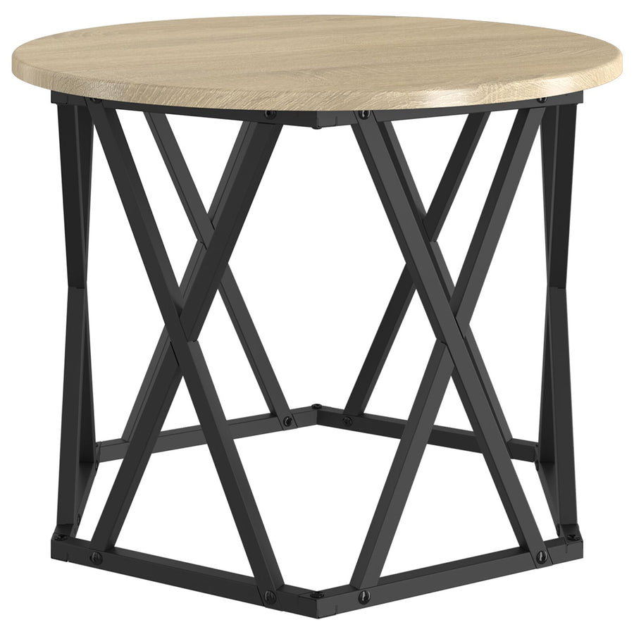 Nesting Bijzettafels 3 Stuks Geengineerd Hout Sonoma eiken
