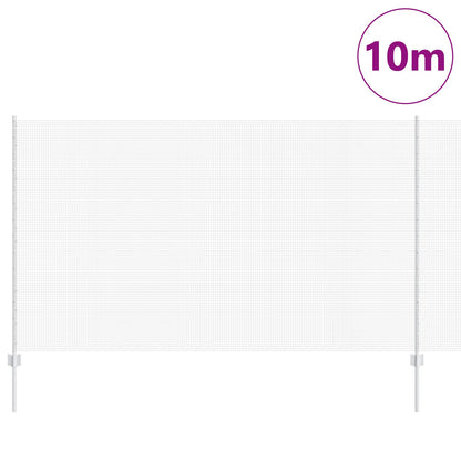 Gelaste Draadafsluiting Met 10 U Palen Zilver 1.4X10 M Staal