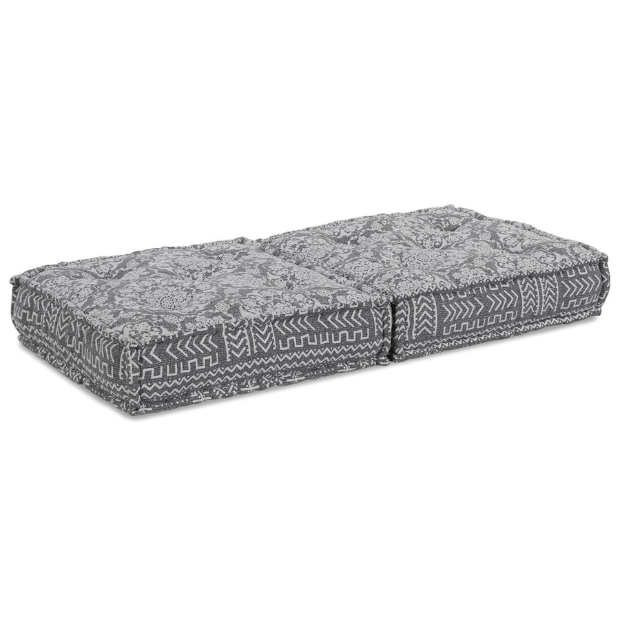 Modulaire Poef 70X70X36 Stof Lichtgrijs 70 x 70 x 36 cm Lounge sofa