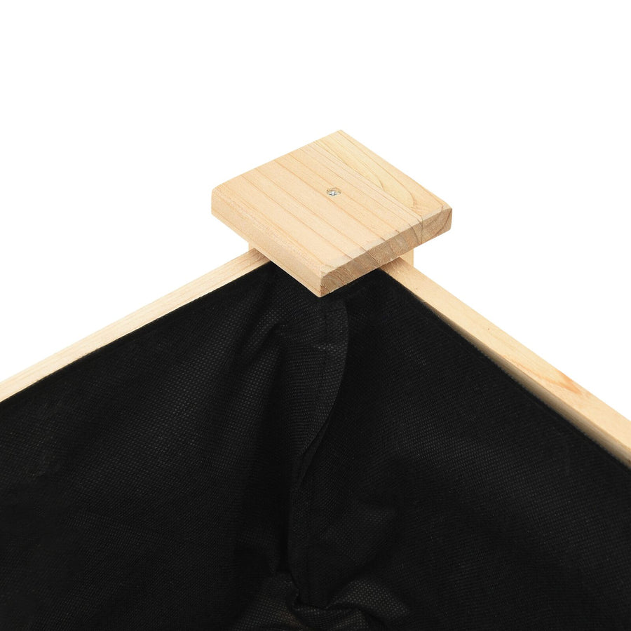 Tuinbak Met Plank 71X37X76 Cm Massief Vurenhout 71 x 37 x 76.5 cm