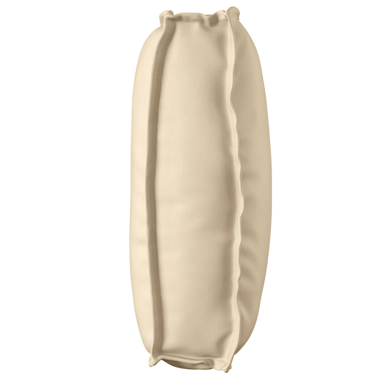 Outdoor Kussen Polyester 50 X 120 X 12 Cm Afneembare Hoezen Beige