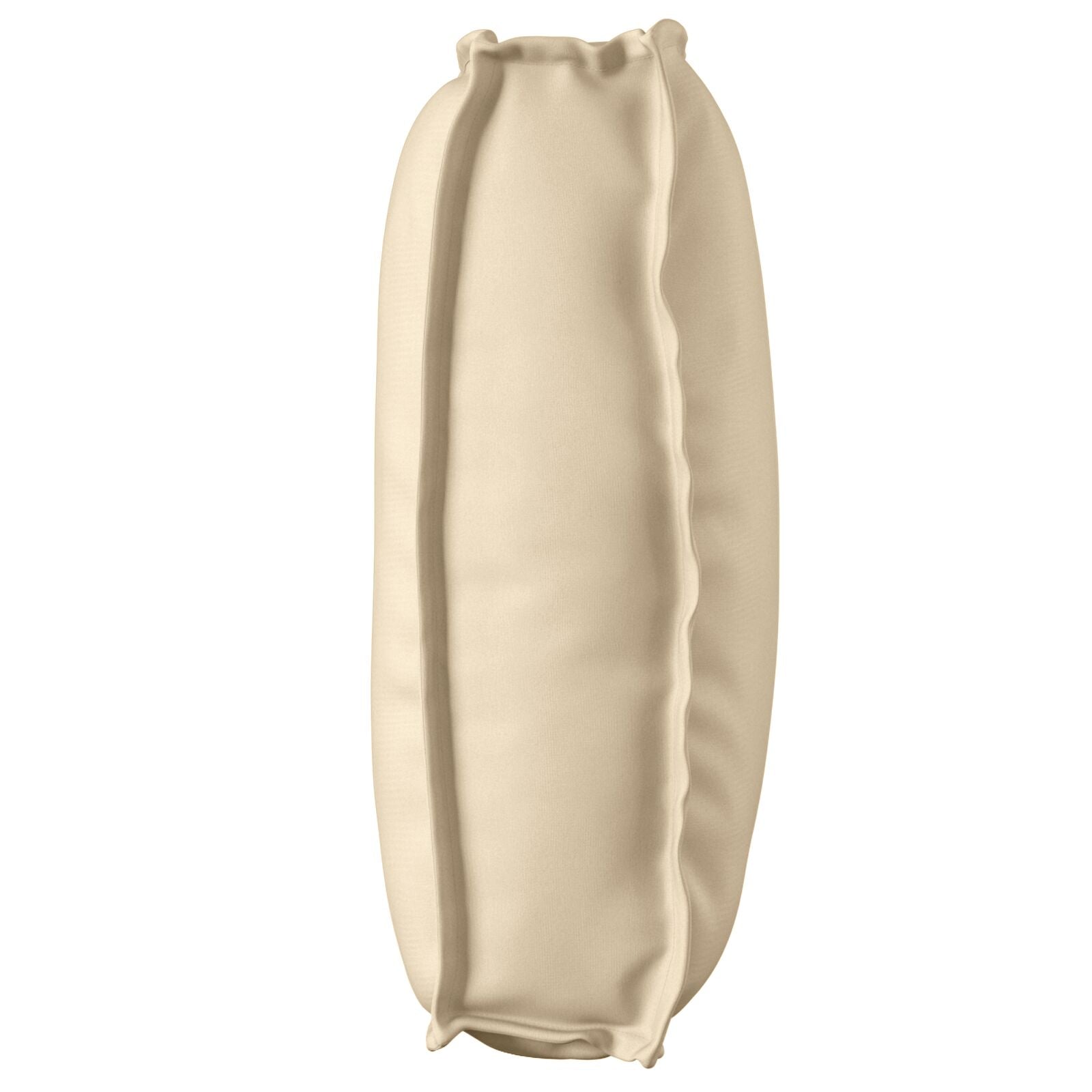 Outdoor Kussen Polyester 50 X 120 X 12 Cm Afneembare Hoezen Beige