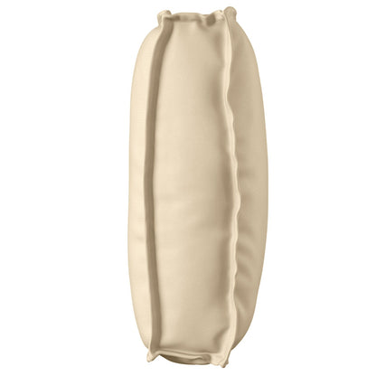 Outdoor Kussen Polyester 50 X 120 X 12 Cm Afneembare Hoezen Beige