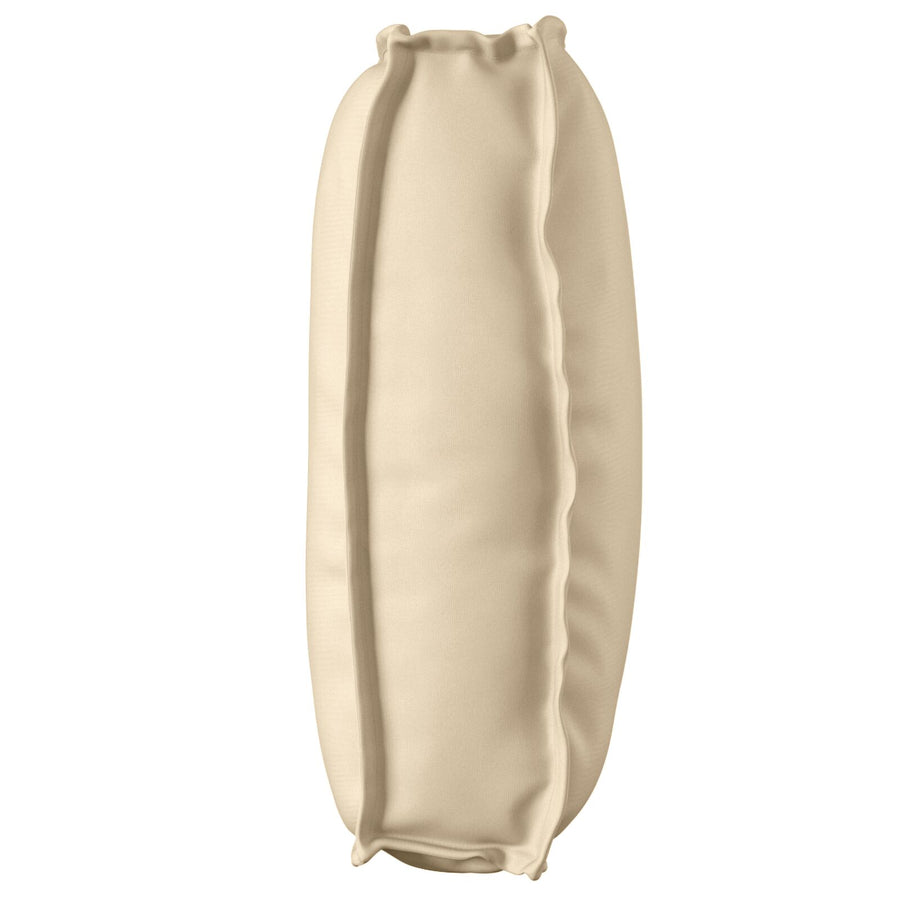 Outdoor Kussen Polyester 50 X 120 X 12 Cm Afneembare Hoezen Beige