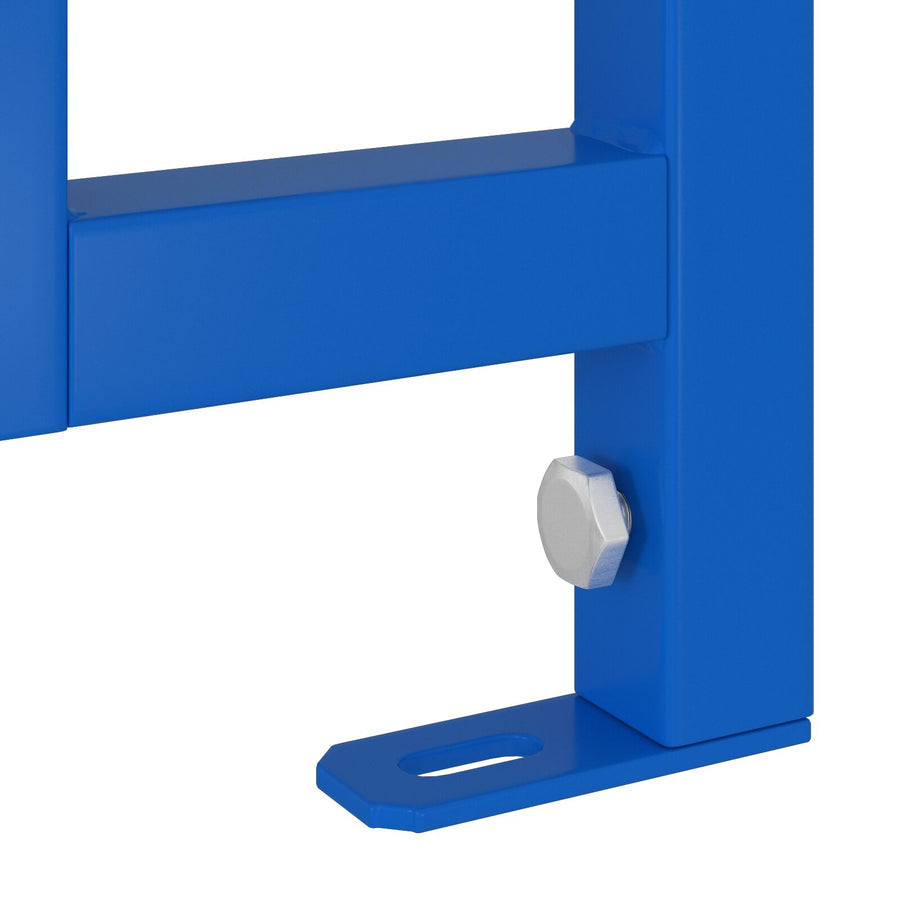 Badkameraccessoire Bevestigingen Blauw Metaal, Kunststof voor bidetsysteem