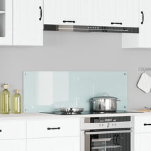 Keukenwand 120X40X0,6 Cm Gelaagd Glas Wit 120 x 40 cm